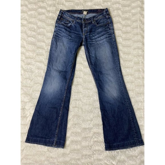 Silver Aiko Bootcut Stretch Medium Wash Jeans Women’s Size 30x33 (30x30 Msrd) - Picture 4 of 11